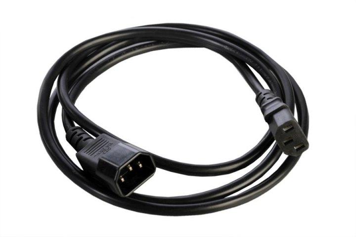 ЦМО R-10-Cord-C13-C14-3 Шнур питания с заземлением IEC 60320 C13/IEC 60320 C14, 10А/250В (3x1,0), длина 3 м - фото 1 - id-p212702304