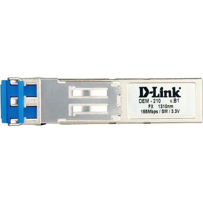 Трансивер D-Link DEM-210, 100BASE-FX Single-Mode 15KM SFP Transceiver (10 pcs bundle) - фото 1 - id-p218805563