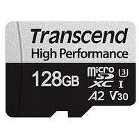 Карта памяти Transcend TS128GSDC330S 128GB microSDXC Card Class 10 with adapter