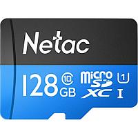 Флеш карта microSDXC 128Gb Class10 Netac NT02P500STN-128G-S P500 w/o adapter