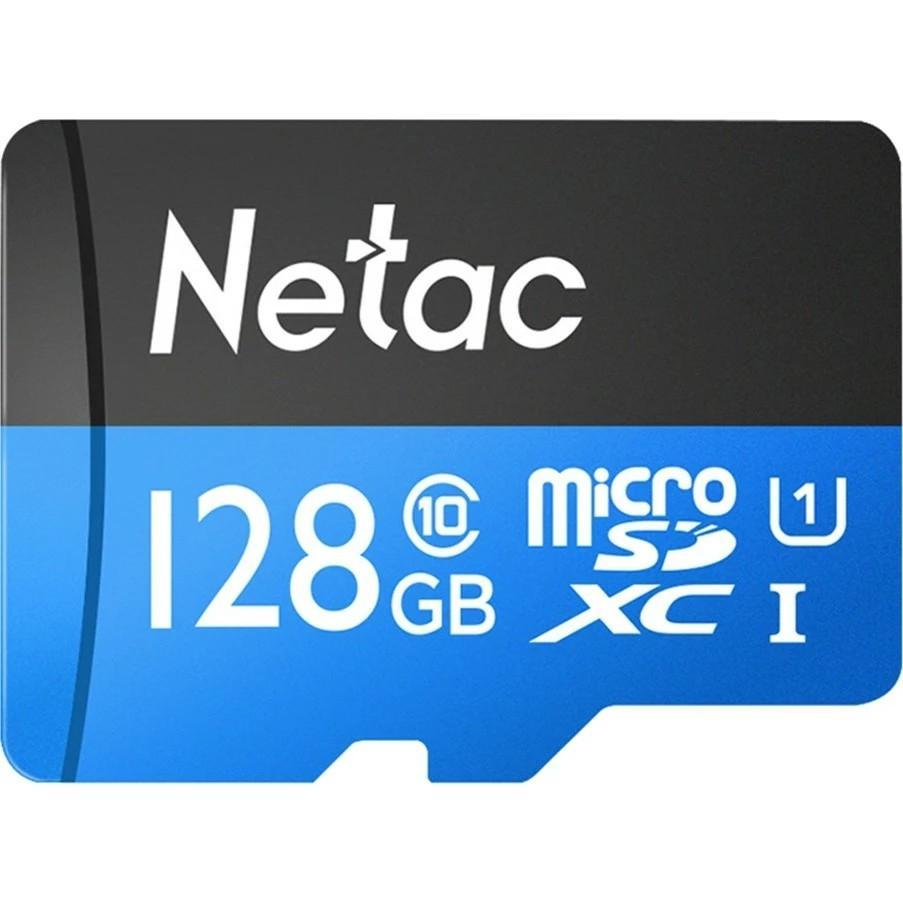 Флеш карта microSDXC 128Gb Class10 Netac NT02P500STN-128G-S P500 w/o adapter - фото 1 - id-p212721857