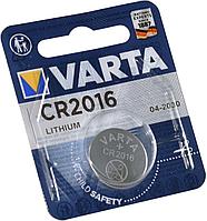 Элемент питания Varta ELECTRONICS CR2016 BL1 Lithium 3V (6016) (1/10/100) VARTA 06016101401