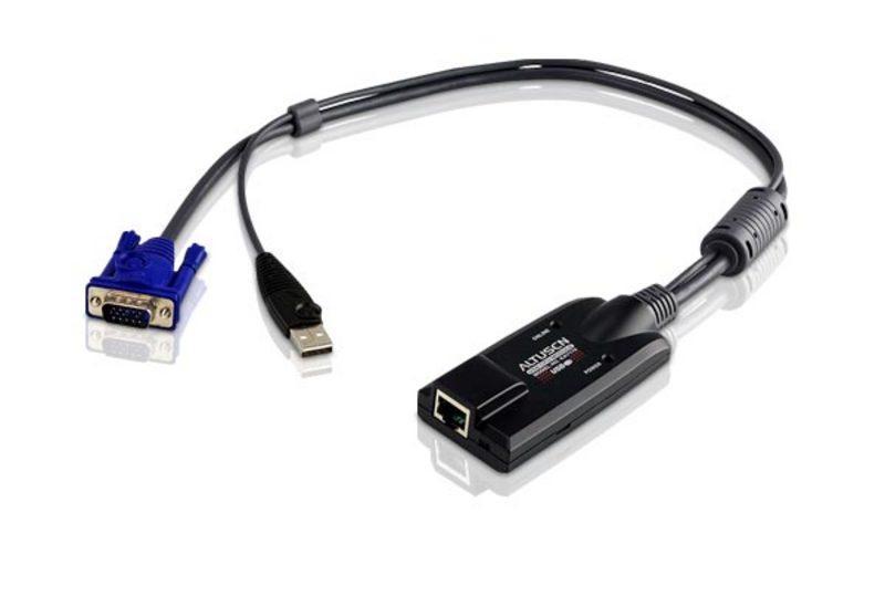 Модуль удлинителя ATEN USB VGA KVM Adapter with Composite Video Support - фото 1 - id-p215793874