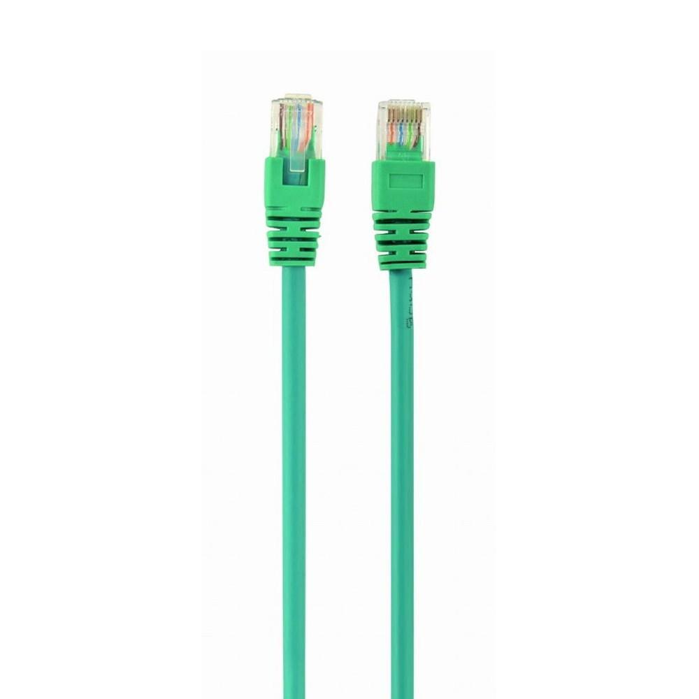 Патч-корд UTP Cablexpert PP12-0.5M/G кат.5e, 0.5м, литой, многожильный (зелёный) - фото 1 - id-p214860670
