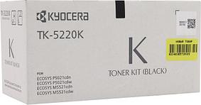 Тонер-картридж TK-5220K Black для P5021cdn/cdw P5026cdn/cdw M5521cdn/cdw M5521cdn/cdw(1200стр)