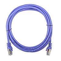 Патч-корд ACD-LPS6A-30P Cat6a SSTP, 27AWG,CU Фиолетовй, 3.0м, (741883)