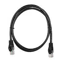 Патч-корд ACD-LPU5C-10B Cat5e UTP 24AWG 4Pair, 7/0.18мм CU Черный, 1.0м, (741739)