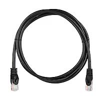 Патч-корд ACD-LPU5C-15B Cat5e UTP 24AWG 4Pair, 7/0.18мм CU Черный, 1.5м, (741753)