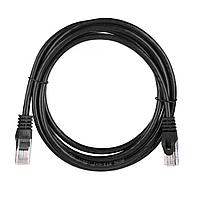 Патч-корд ACD-LPU5C-20B Cat5e UTP 24AWG 4Pair, 7/0.18мм CU Черный, 2.0м, (741777)