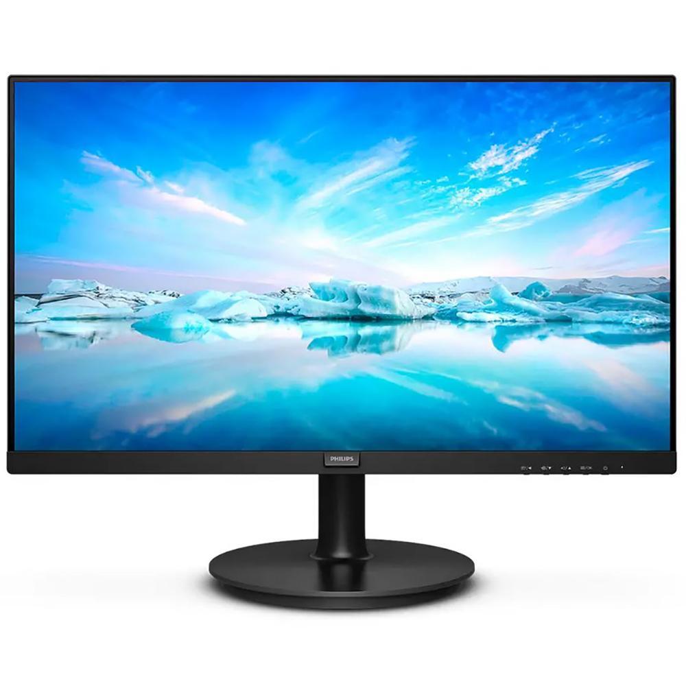 Монитор жидкокристаллический PHILIPS Монитор LCD 23.8'' [16:9] 1920х1080(FHD) VA, nonGLARE, 250cd/m2, - фото 1 - id-p219836304