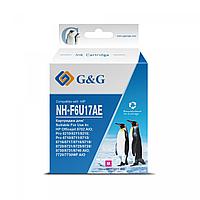 Картридж струйный G&G NH-F6U17AE F6U17AE пурпурный (26мл) для HP OJ Pro 7740/8210/8218/8710/8715