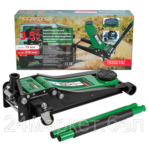 Подкатной домкрат RockForce RF-T830018Z 3.5т, фото 2
