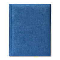 Ежедневник полудатированный V59 11х16,5 см FIRENZE синий без среза