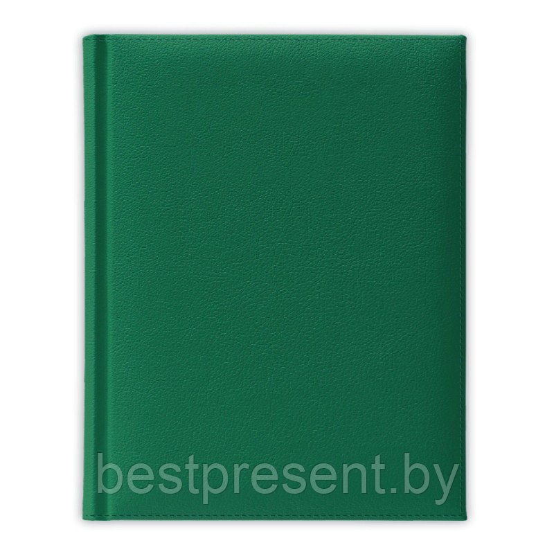 Ежедневник полудатированный V59 11х16,5 см PLAZA зеленый без среза - фото 1 - id-p222545660