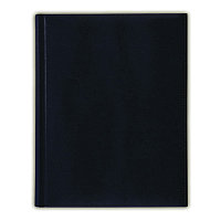 Ежедневник полудатированный V59 11х16,5 см NEBRASCA темно-синий золотой срез