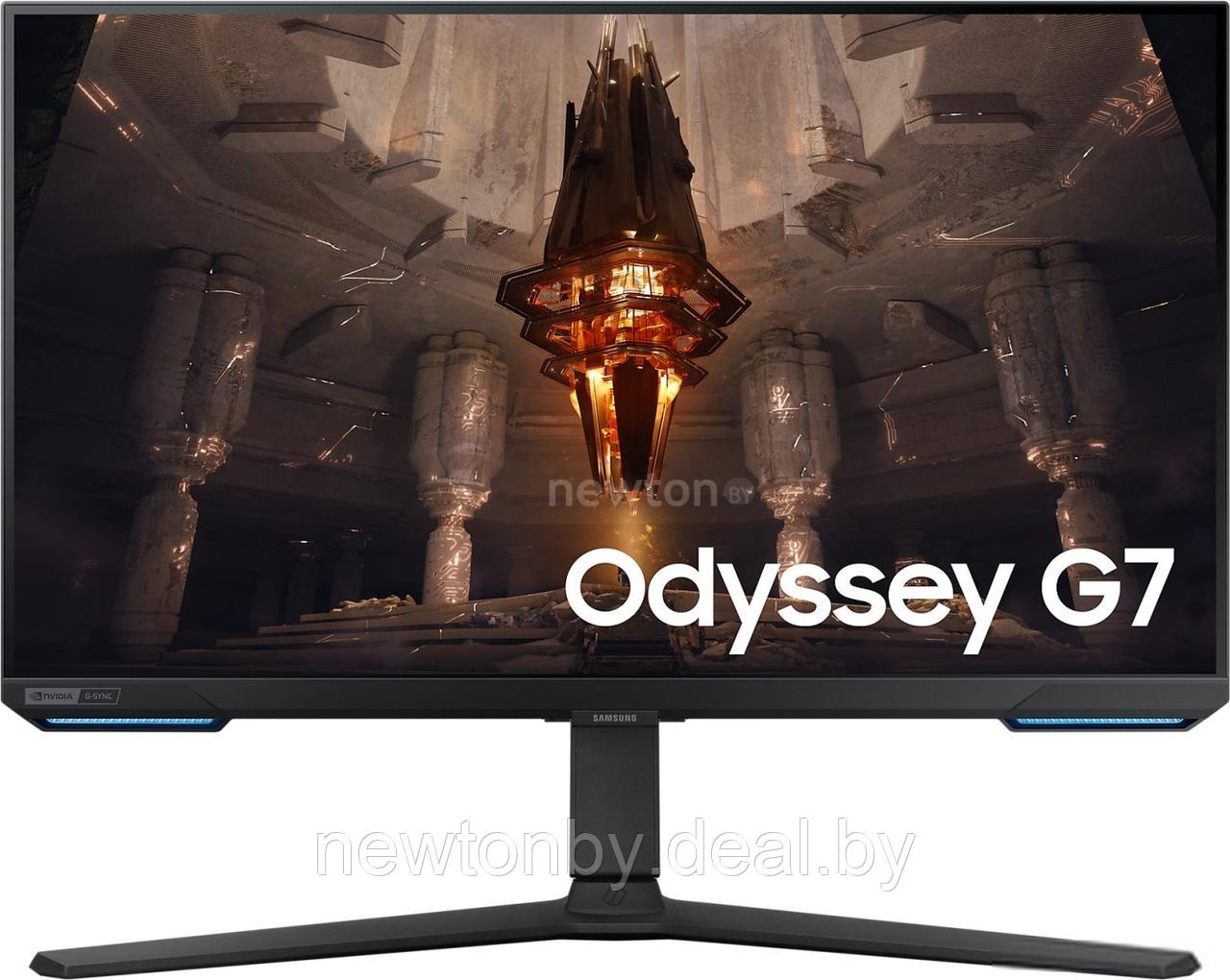 Игровой монитор Samsung Odyssey G7 LS28BG700EPXEN - фото 1 - id-p222545734