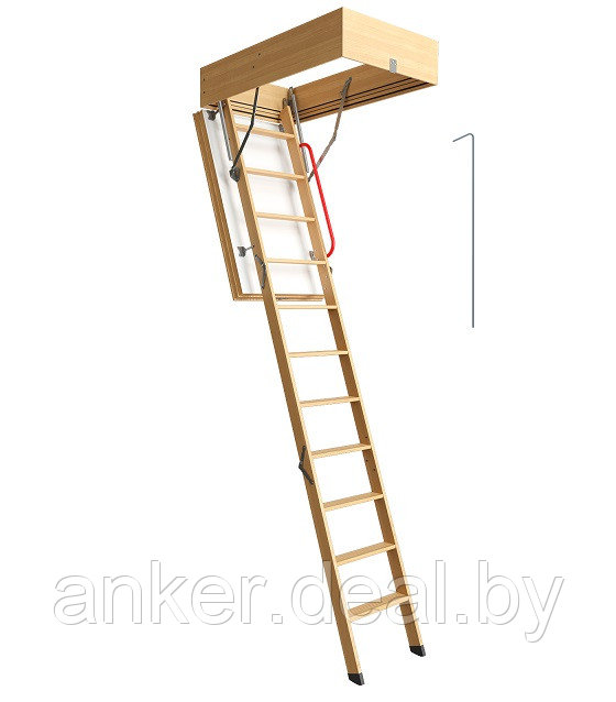 Чердачная лестница Docke Lux 70x120x300 - фото 1 - id-p222545905