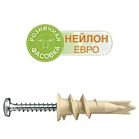 Дюбель для гипсокартона нейлоновый Евро PBA 14x39 (фас.12 шт.)