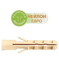 Дюбель нейлоновый Евро PND-10x50 (фас. 25 шт.)