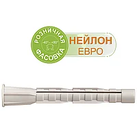 Дюбель универсальный нейлоновый Евро PDU N 6Lx50 (фас. 30 шт.)