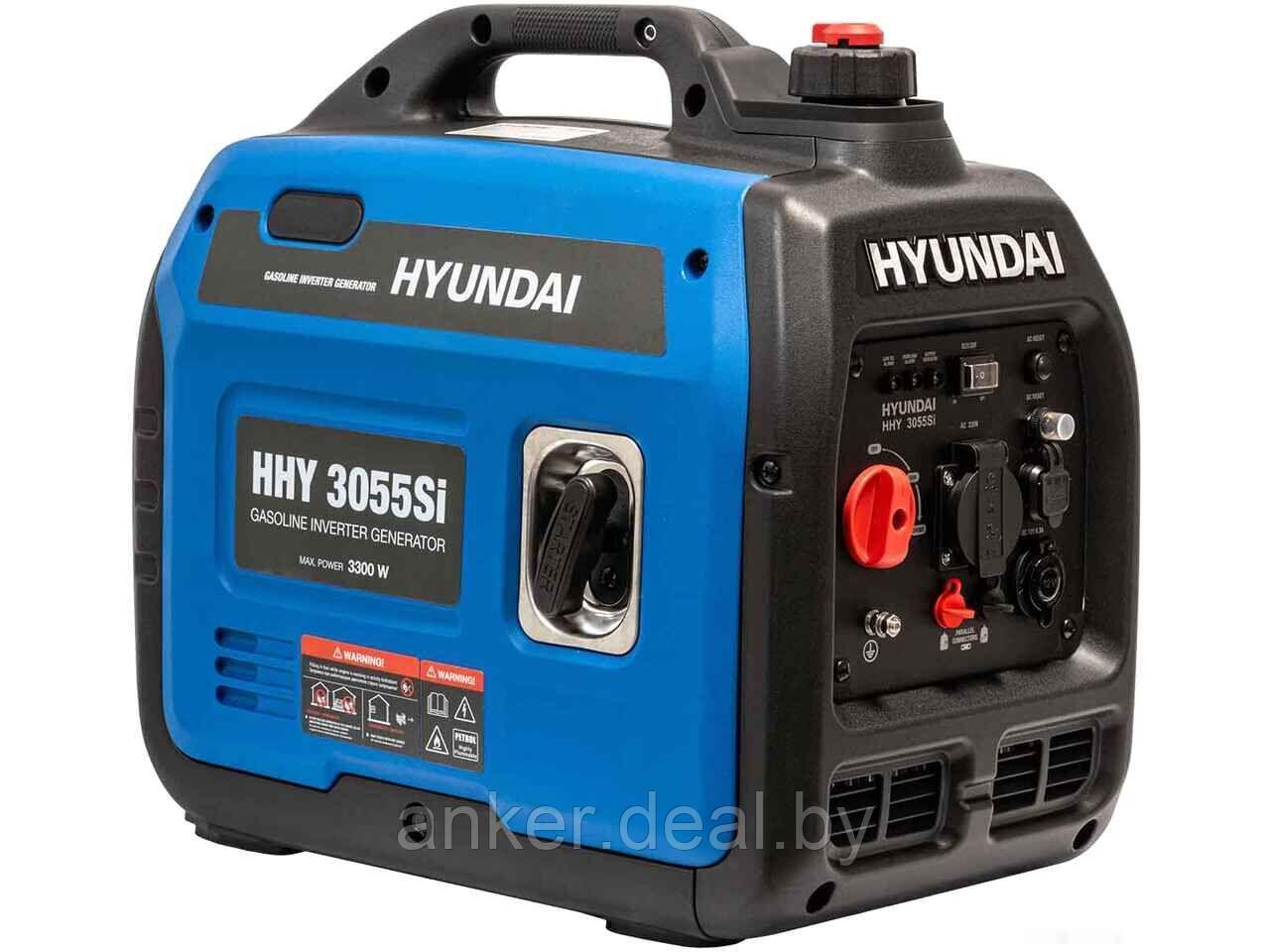 Генератор бензиновый HHY 3055Si HYUNDAI - фото 1 - id-p222546226