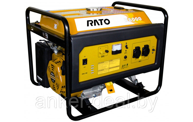 Генератор RATO R6000 (ном. 5,5кВт) - фото 1 - id-p222546460