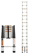 Лестница телескопическая 1-секц. алюм. 440см, 15 ступ. 12,1кг STARTUL (ST9734-044)