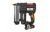 Гвоздезабиватель аккумуляторный WORX WX840, 20В, 2Ач, ЗУ, кейс