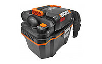 Пылесос аккумуляторный для влажной и сухой уборки WORX WX031.9, 20В, без АКБ и ЗУ