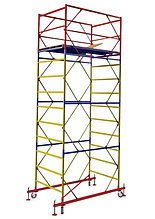 Вышка тура ВСР-1, рабочая высота 5.9 м, площадка 0.7x1.6 м, стальная