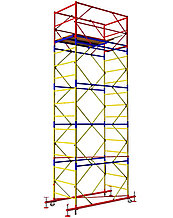 Вышка тура ВСР-1, рабочая высота 7.2 м, площадка 0.7x1.6 м, стальная