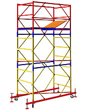 Вышка тура ВСР-2, рабочая высота 4.7 м, площадка 0.7х2.0 м, стальная