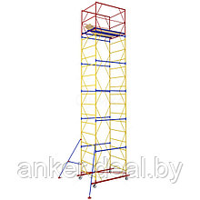 Вышка тура ВСР-3, рабочая высота 8.4 м, площадка 1.2x1.6 м, стальная