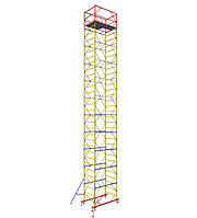 Вышка тура ВСР-4, рабочая высота 14.6 м, площадка 1.2x2.0 м, стальная