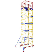 Вышка тура ВСР-4, рабочая высота 8.4 м, площадка 1.2x2.0 м, стальная