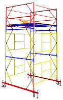 Вышка тура ВСР-7, рабочая высота 4.7 м, площадка 2.0x2.0 м, стальная