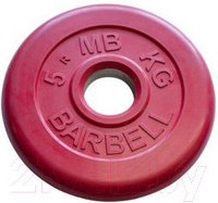 Диск для штанги MB Barbell d31мм 5кг