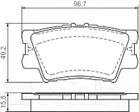 Тормозные колодки Bosch 0986494154