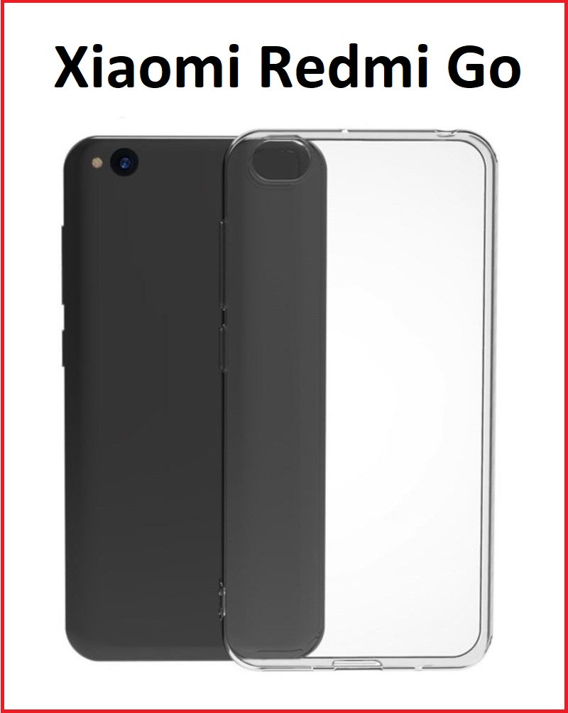 Чехол-накладка для Xiaomi Redmi Go (силикон) прозрачный