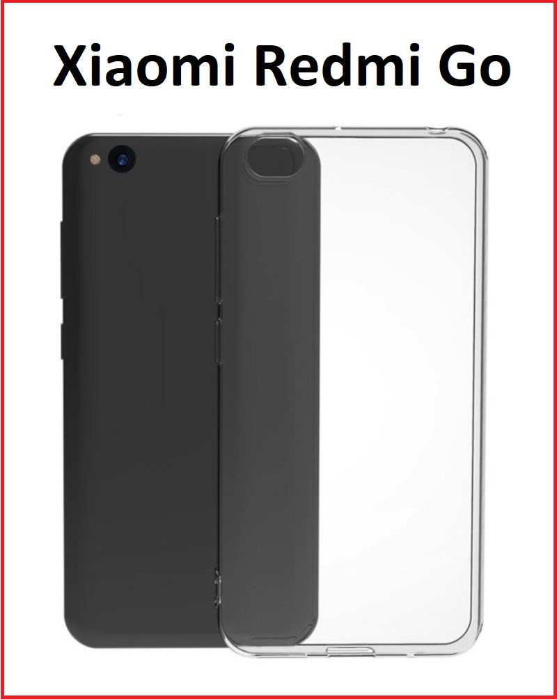 Чехол-накладка для Xiaomi Redmi Go (силикон) прозрачный - фото 1 - id-p97863822