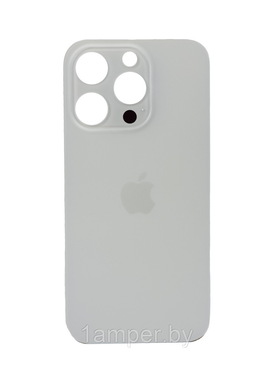 Задняя крышка для iphone 14 Pro Серебристая, черная - фото 1 - id-p222558074