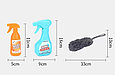 Пылесос игрушечный для уборки с чистящими средствами, 525-18A, фото 9