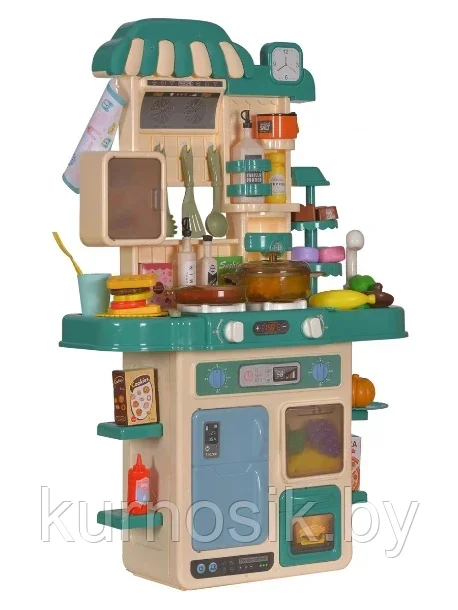 Детская игровая кухня ChiToys Spraying Kitchen, 48 предметов - фото 2 - id-p222558662