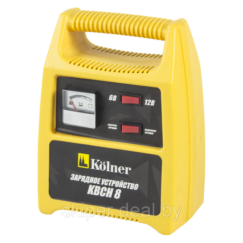 Зарядное устройство Kolner KBCН 8 (быстрая зарядка, 6/12В, 8А, 220±10%/50 В/Гц) - фото 1 - id-p222559126