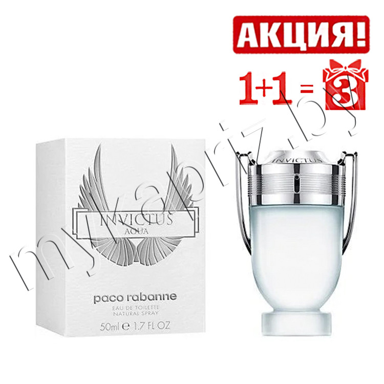 Мужская туалетная вода Paco Rabanne Invictus Aqua edt 100ml