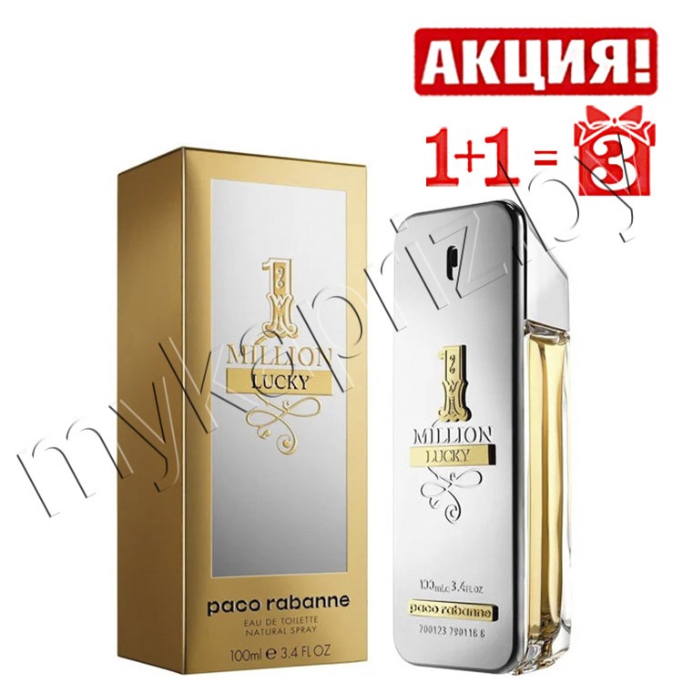 Мужская туалетная вода  Paco Rabanne 1 Million lucky edt 100ml