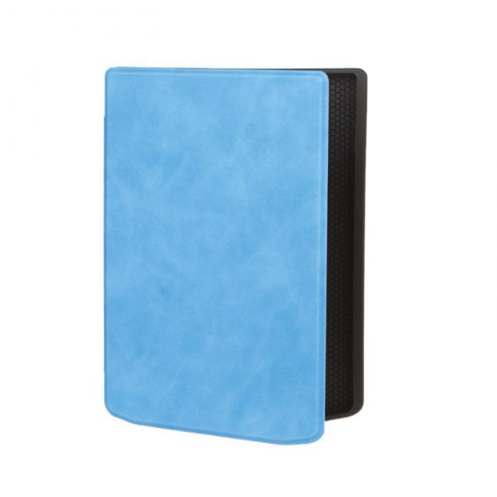 Аксессуар Чехол BookCase для Pocketbook 743 / inkPad 4 Slim Light Blue PB 743 SLIM/LTBLU - фото 1 - id-p220923293