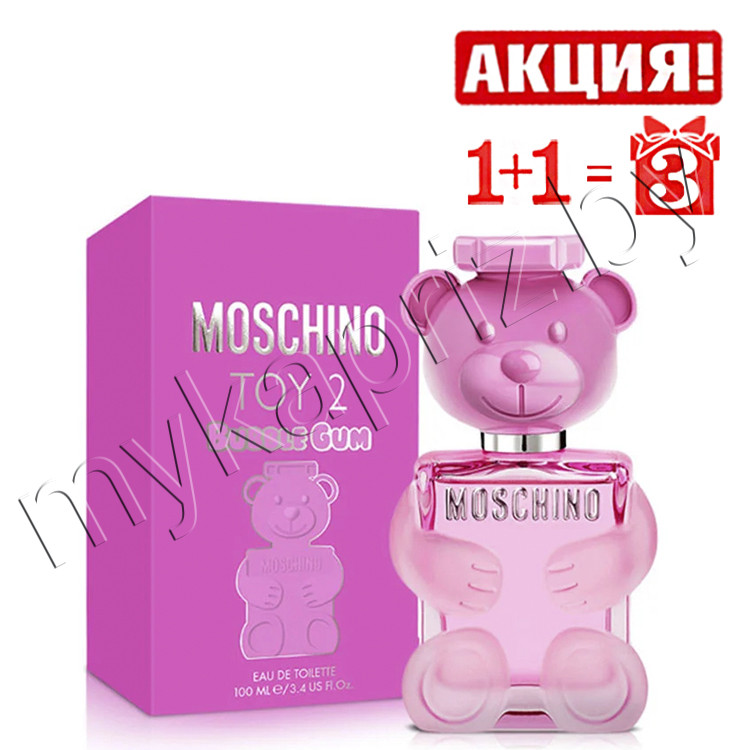 Женская туалетная вода Moschino Toy 2 Bubble Gum edt 100ml - фото 1 - id-p182797773