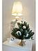 Маленькая искусственная елка новогодняя настольная 60 см пушистая рождественская ель литая заснеженная елочка, фото 4