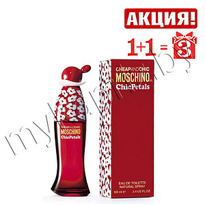 Женская туалетная вода Moschino Cheap And Chic Petals edt 100ml